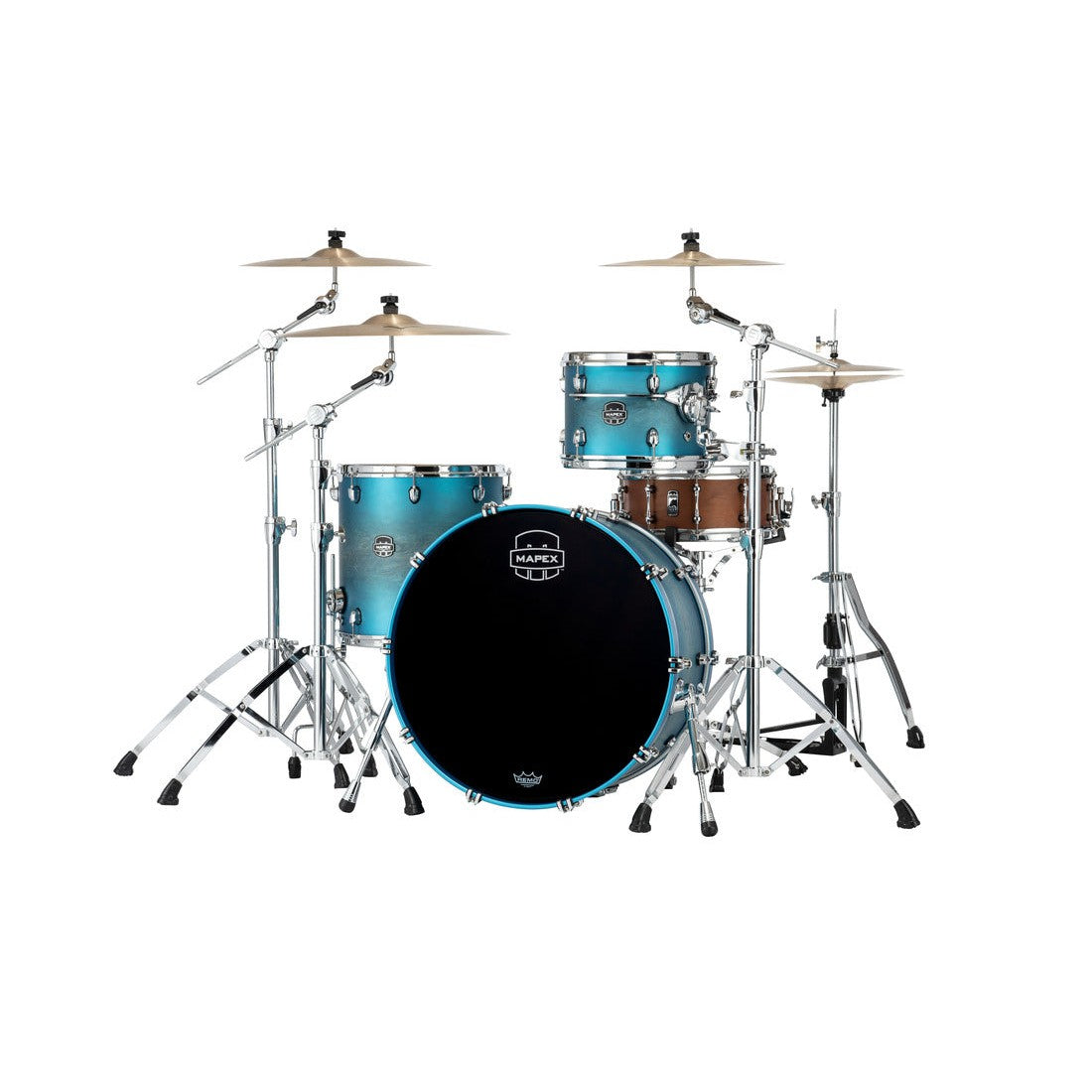 Trống Cơ Mapex SE446XH Saturn Evolution Powerhouse Rock 3-Pc Shell Pack (24"/13"/16")-Mai Nguyên Music
