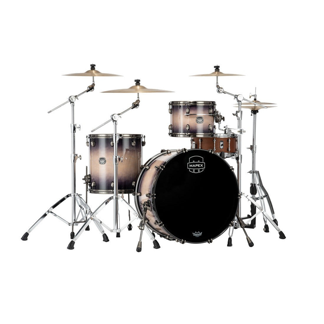 Trống Cơ Mapex SE446XH Saturn Evolution Powerhouse Rock 3-Pc Shell Pack (24"/13"/16")-Mai Nguyên Music