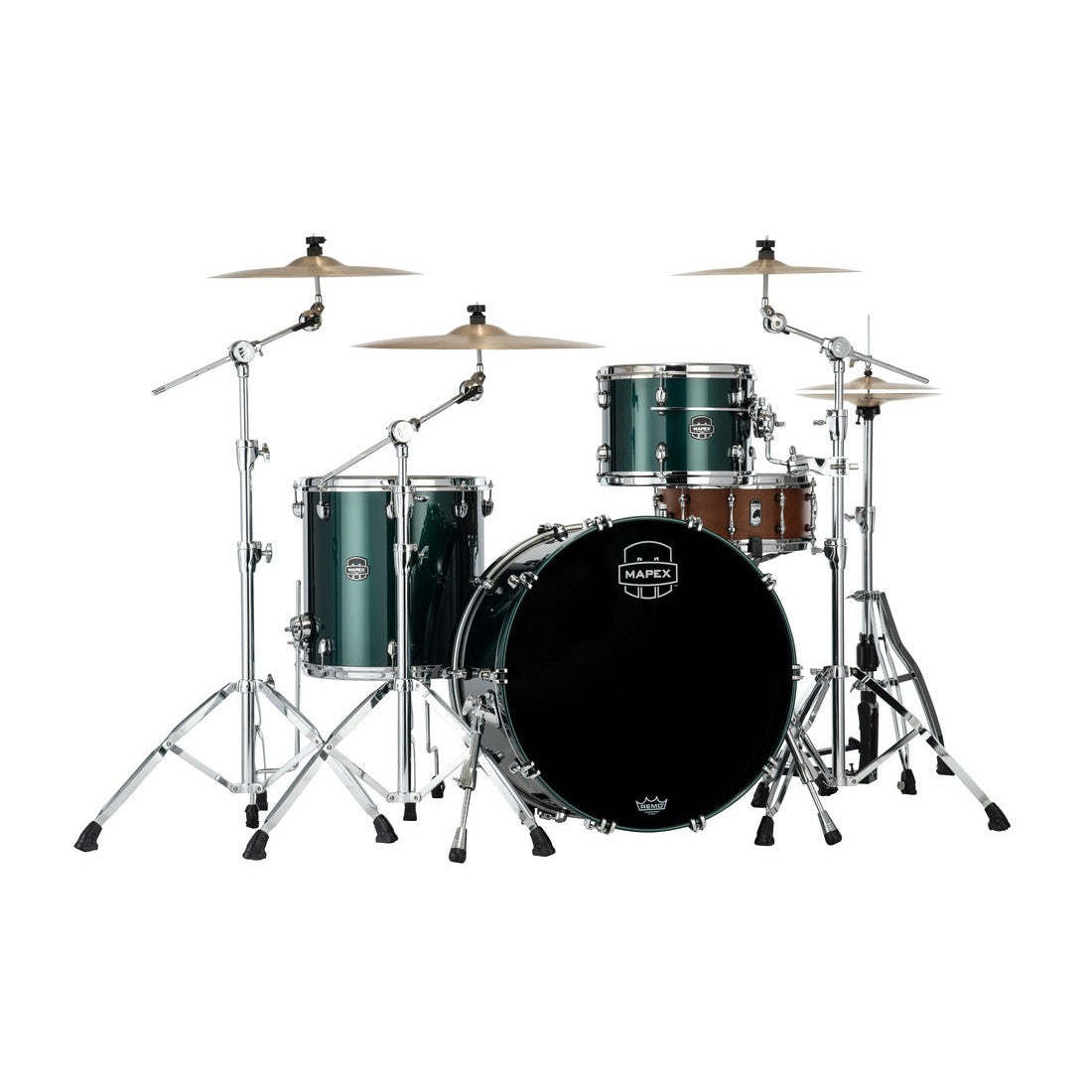 Trống Cơ Mapex SE446XH Saturn Evolution Powerhouse Rock 3-Pc Shell Pack (24"/13"/16")-Mai Nguyên Music
