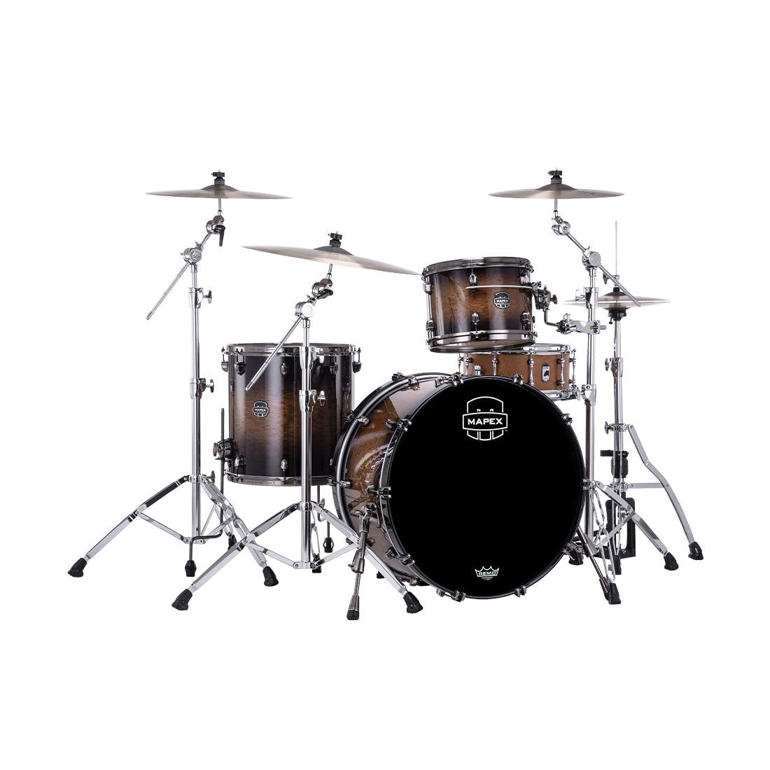 Trống Cơ Mapex SE446XH Saturn Evolution Powerhouse Rock 3-Pc Shell Pack (24"/13"/16")-Mai Nguyên Music