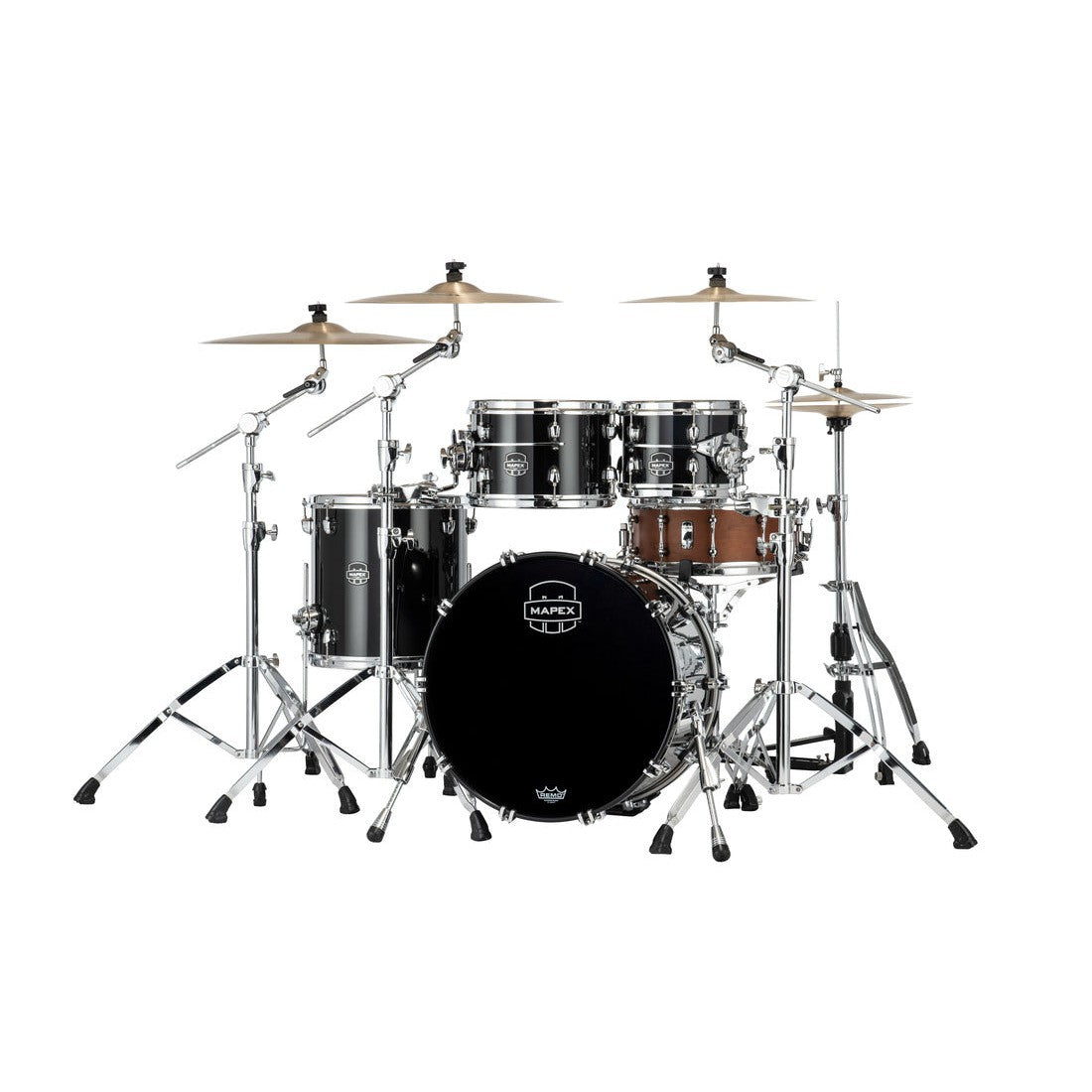 Trống Cơ Mapex SE504XB Saturn Evolution Fusion Birch 4-Pc Shell Pack (20"/10"/12"/14")-Mai Nguyên Music