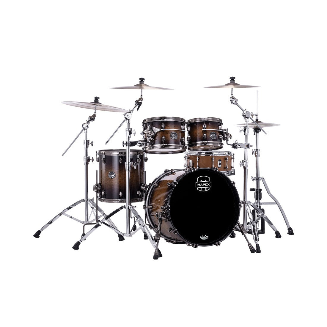 Trống Cơ Mapex SE504XB Saturn Evolution Fusion Birch 4-Pc Shell Pack (20"/10"/12"/14")-Mai Nguyên Music