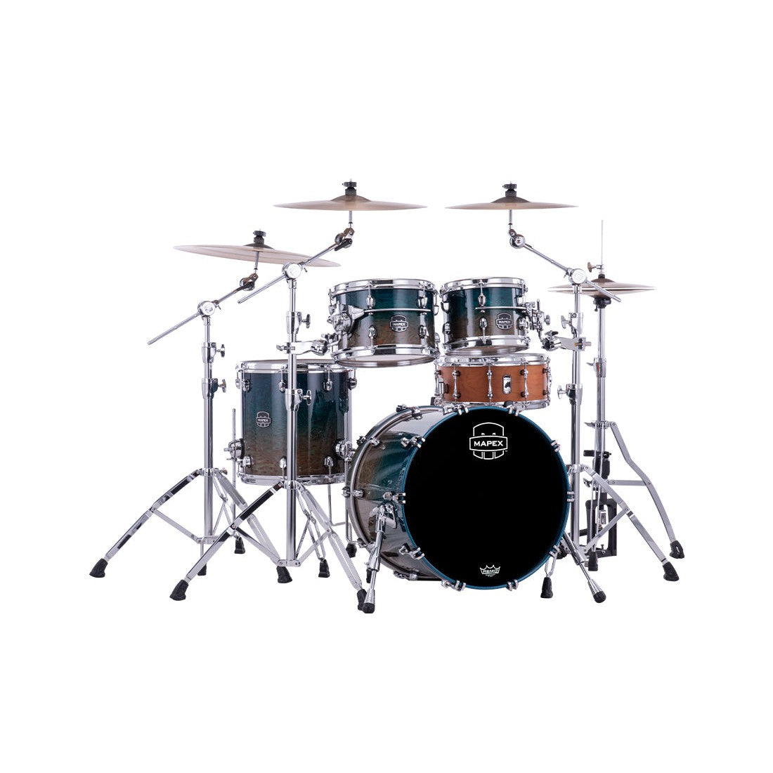 Trống Cơ Mapex SE504XB Saturn Evolution Fusion Birch 4-Pc Shell Pack (20"/10"/12"/14")-Mai Nguyên Music