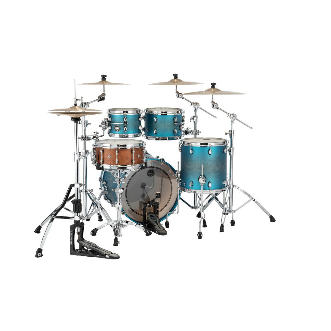 Trống Cơ Mapex SE504XM Saturn Evolution Fusion Maple 4-Pc Shell Pack (20"/10"/12"/14")-Mai Nguyên Music