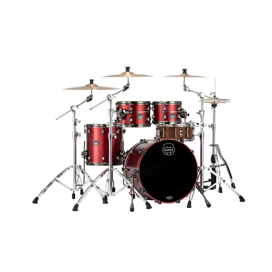 Trống Cơ Mapex SE504XM Saturn Evolution Fusion Maple 4-Pc Shell Pack (20"/10"/12"/14")-Mai Nguyên Music