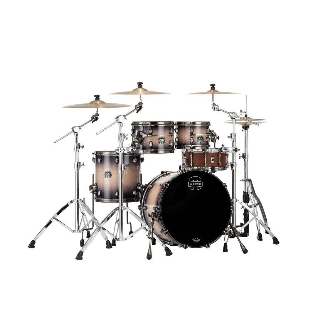 Trống Cơ Mapex SE504XM Saturn Evolution Fusion Maple 4-Pc Shell Pack (20"/10"/12"/14")-Mai Nguyên Music