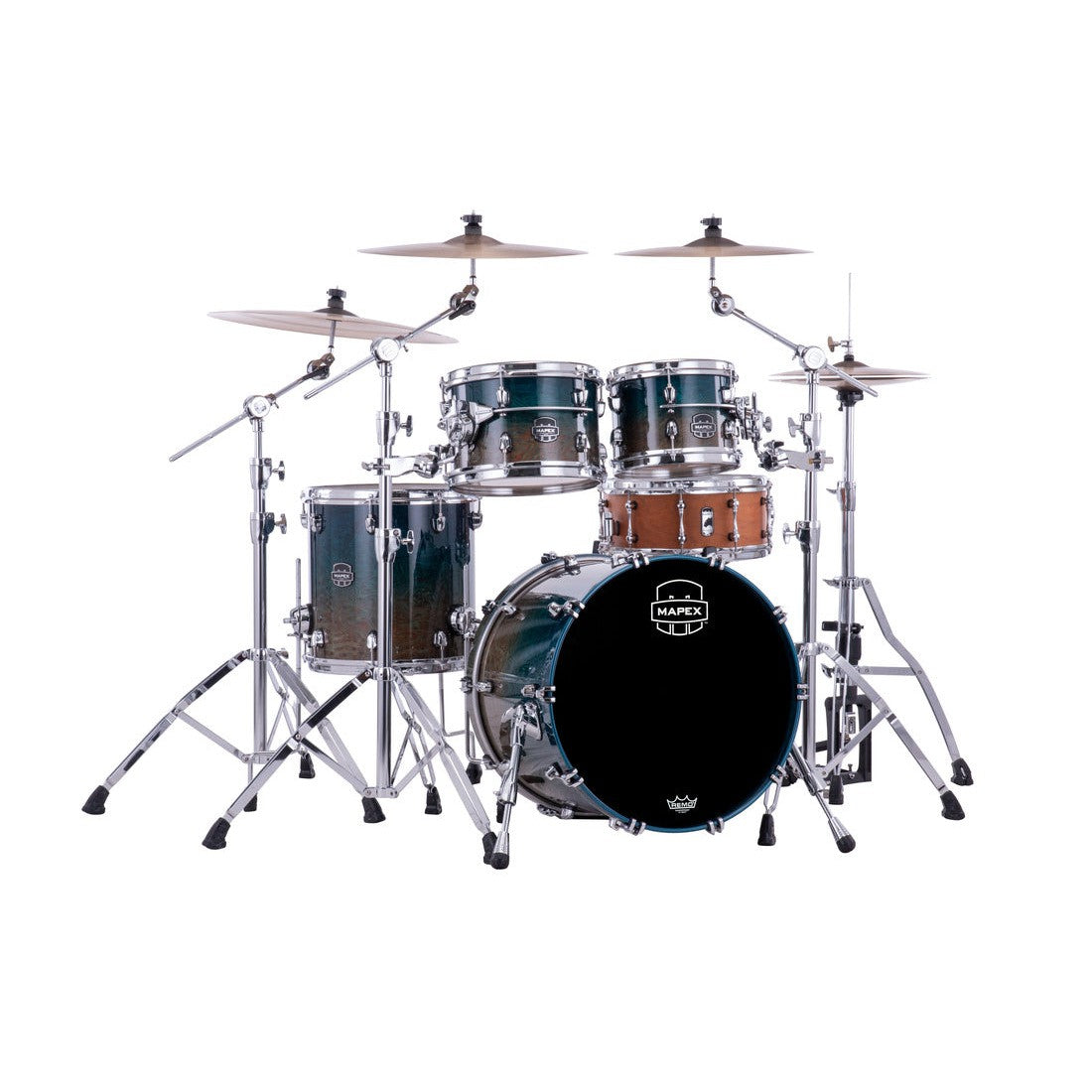 Trống Cơ Mapex SE504XM Saturn Evolution Fusion Maple 4-Pc Shell Pack (20"/10"/12"/14")-Mai Nguyên Music