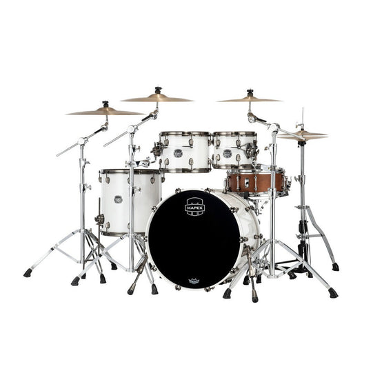 Trống Cơ Mapex SE529XB Saturn Evolution Rock Birch 4-Pc Shell Pack (22"/10"/12"/16")-Mai Nguyên Music