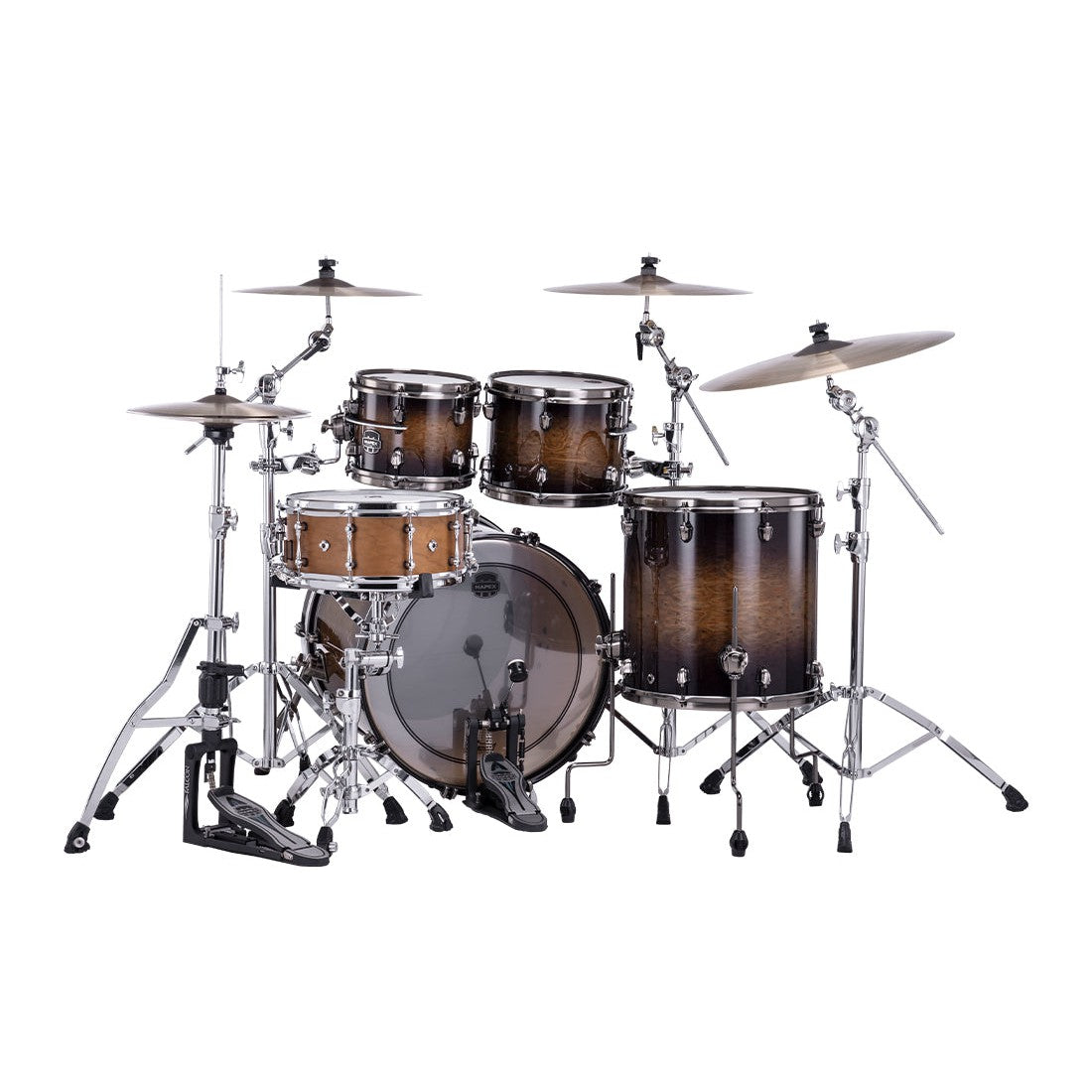 Trống Cơ Mapex SE529XB Saturn Evolution Rock Birch 4-Pc Shell Pack (22"/10"/12"/16")-Mai Nguyên Music