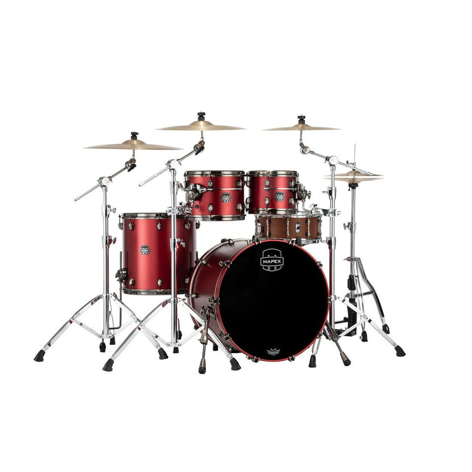 Trống Cơ Mapex SE529XB Saturn Evolution Rock Birch 4-Pc Shell Pack (22"/10"/12"/16")-Mai Nguyên Music