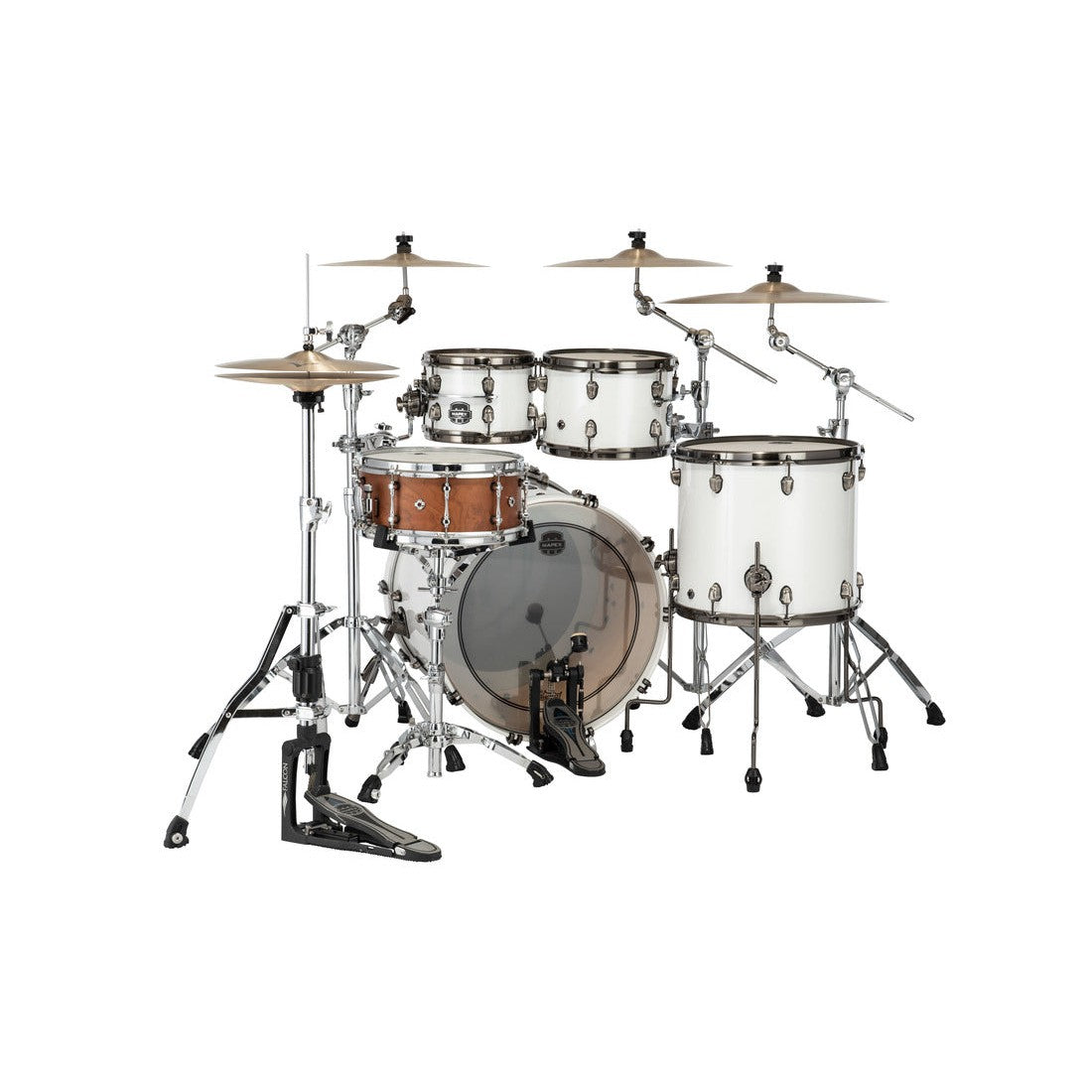 Trống Cơ Mapex SE529XEB Saturn Evolution Classic Birch 4-Pc Shell Pack (22"/10"/12"/16")-Mai Nguyên Music