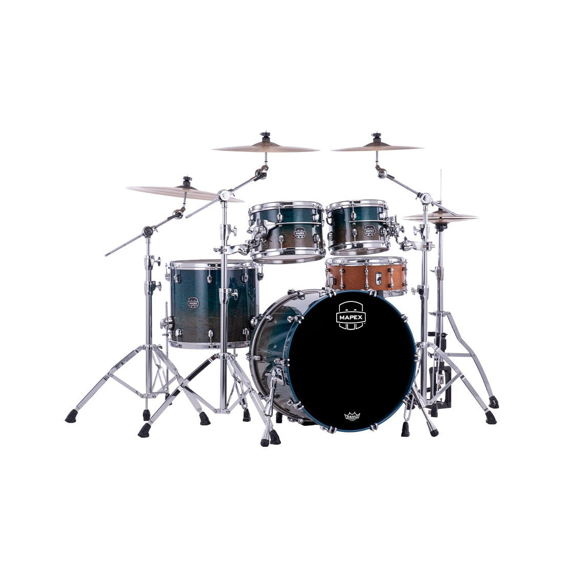 Trống Cơ Mapex SE529XEB Saturn Evolution Classic Birch 4-Pc Shell Pack (22"/10"/12"/16")-Mai Nguyên Music
