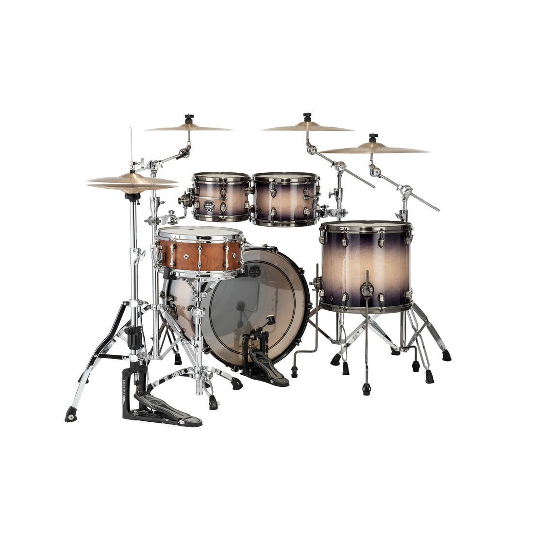 Trống Cơ Mapex SE529XEB Saturn Evolution Classic Birch 4-Pc Shell Pack (22"/10"/12"/16")-Mai Nguyên Music