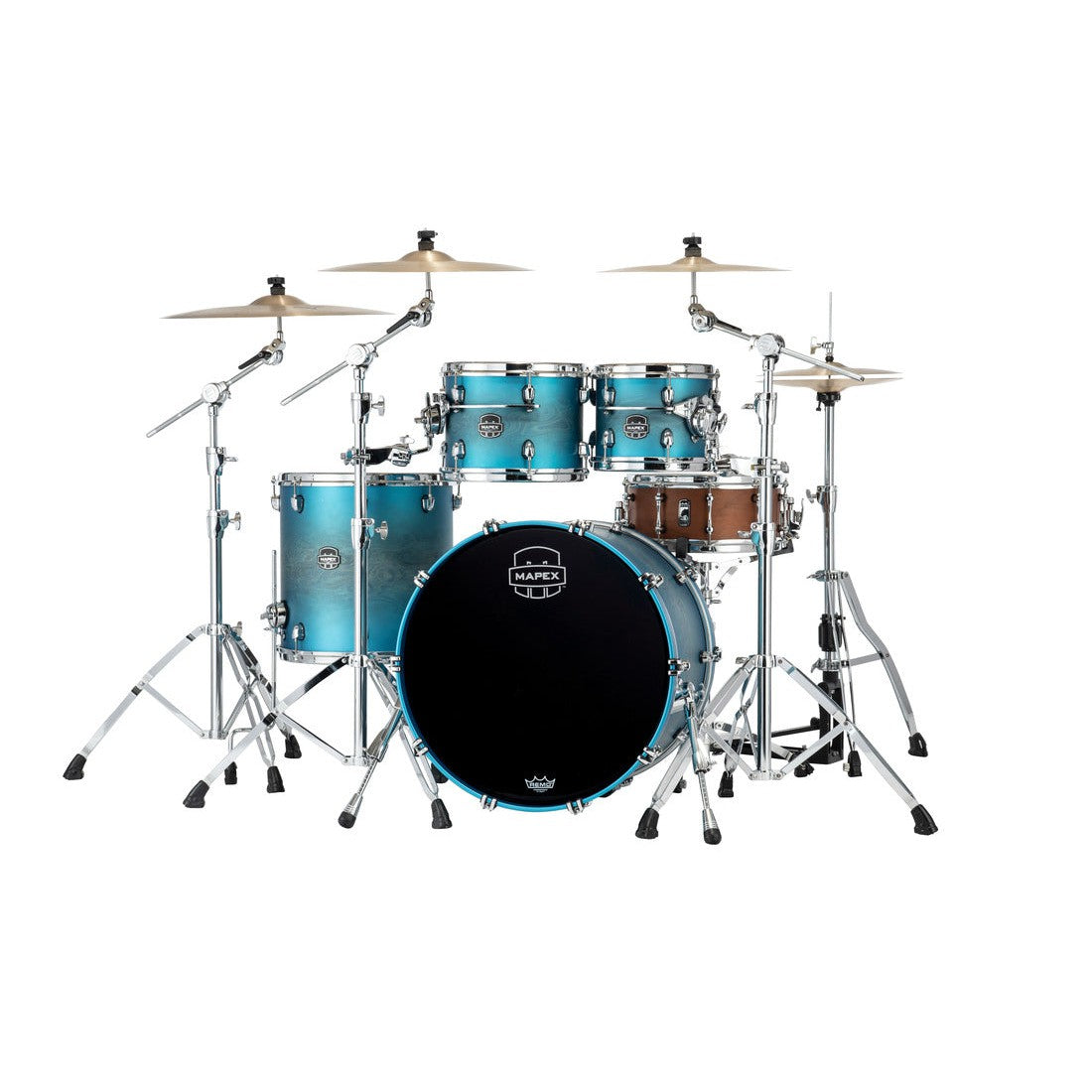 Trống Cơ Mapex SE529XM Saturn Evolution Rock Maple 4-Pc Shell Pack (22"/10"/12"/16")-Mai Nguyên Music