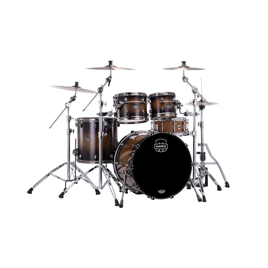 Trống Cơ Mapex SE529XM Saturn Evolution Rock Maple 4-Pc Shell Pack (22"/10"/12"/16")-Mai Nguyên Music