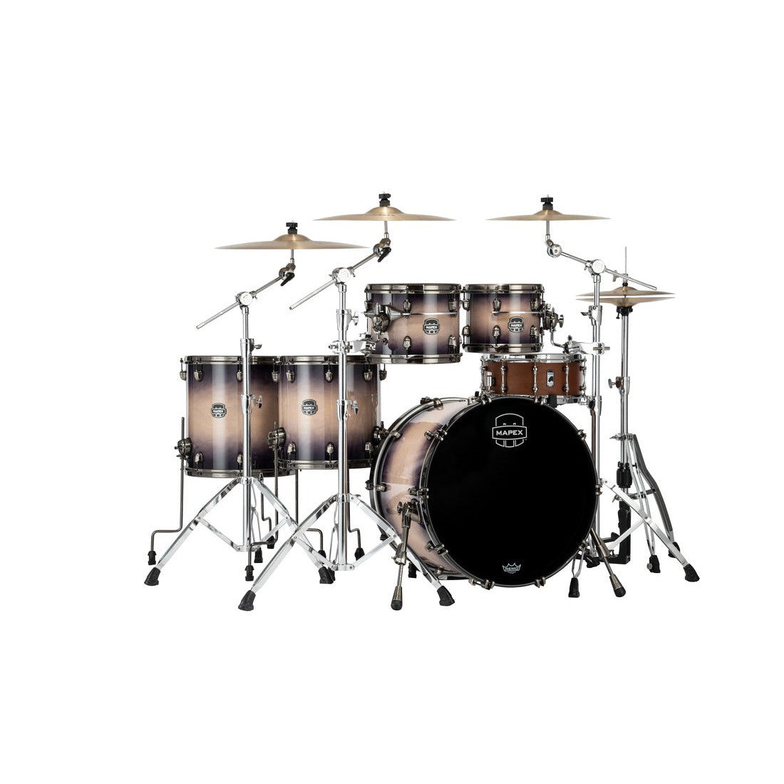 Trống Cơ Mapex SE628XB Saturn Evolution Workhorse Birch 5-Pc Shell Pack (22"/10"/12"/14"/16")-Mai Nguyên Music