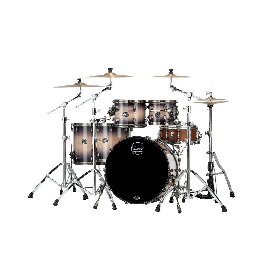 Trống Cơ Mapex SE628XB Saturn Evolution Workhorse Birch 5-Pc Shell Pack (22"/10"/12"/14"/16")-Mai Nguyên Music