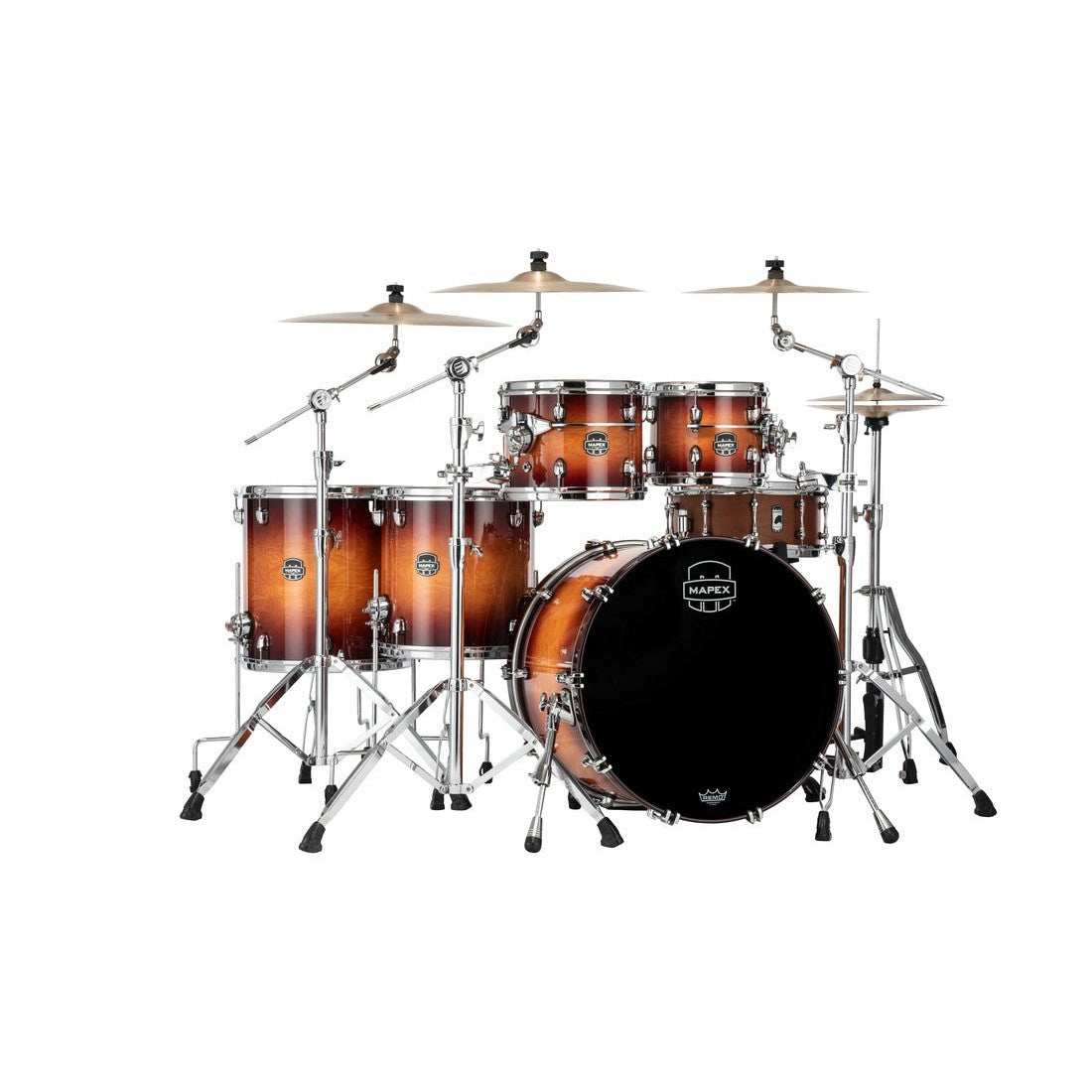 Trống Cơ Mapex SE628XB Saturn Evolution Workhorse Birch 5-Pc Shell Pack (22"/10"/12"/14"/16")-Mai Nguyên Music