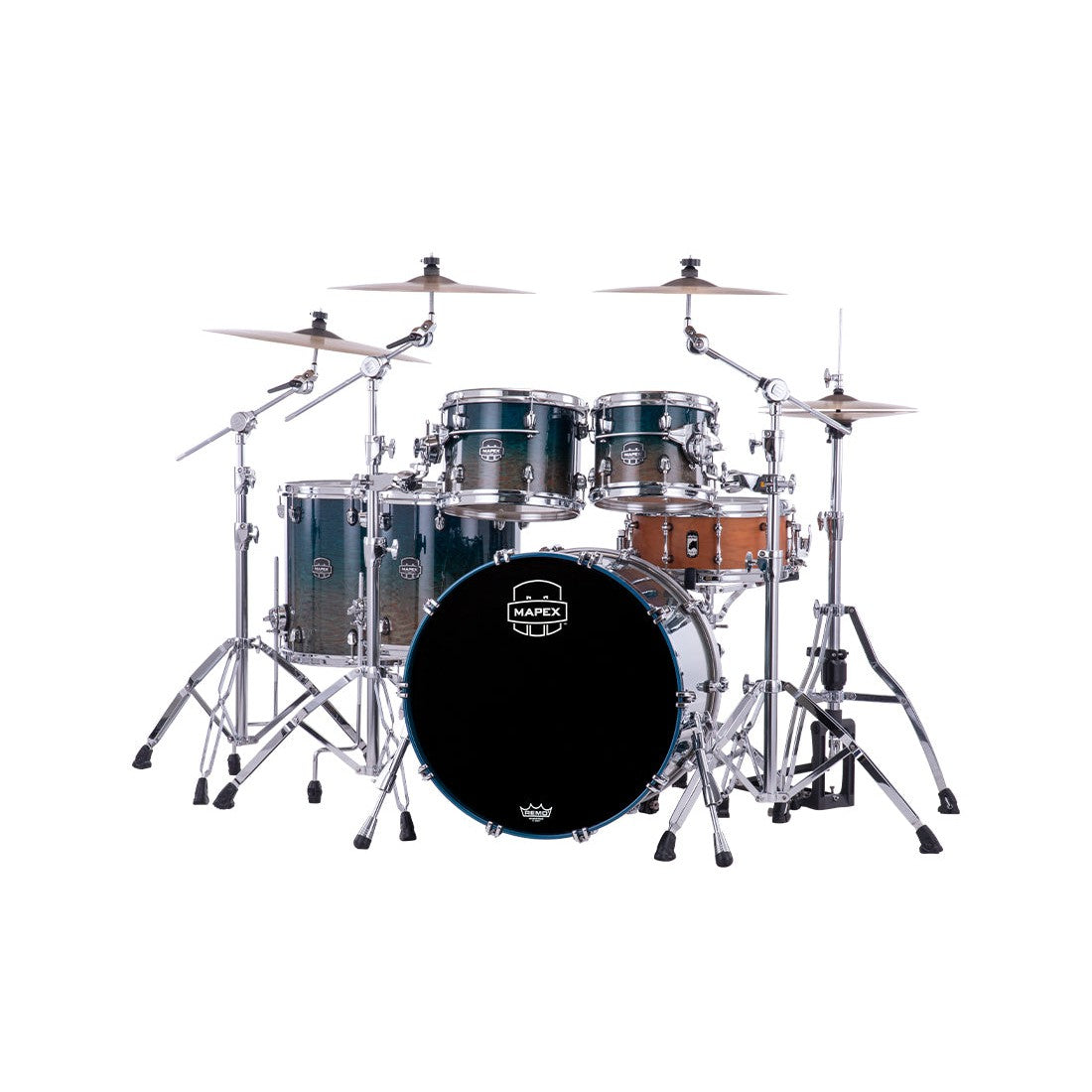 Trống Cơ Mapex SE628XB Saturn Evolution Workhorse Birch 5-Pc Shell Pack (22"/10"/12"/14"/16")-Mai Nguyên Music
