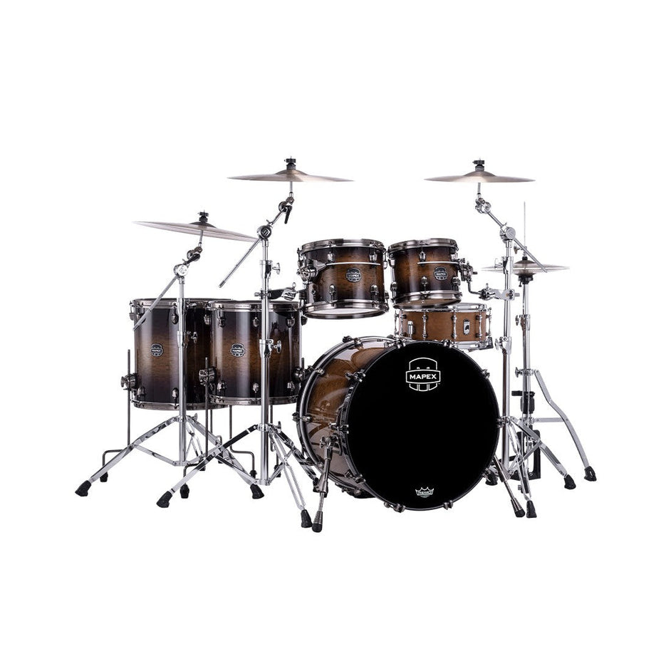 Trống Cơ Mapex SE628XB Saturn Evolution Workhorse Birch 5-Pc Shell Pack (22"/10"/12"/14"/16")-Mai Nguyên Music