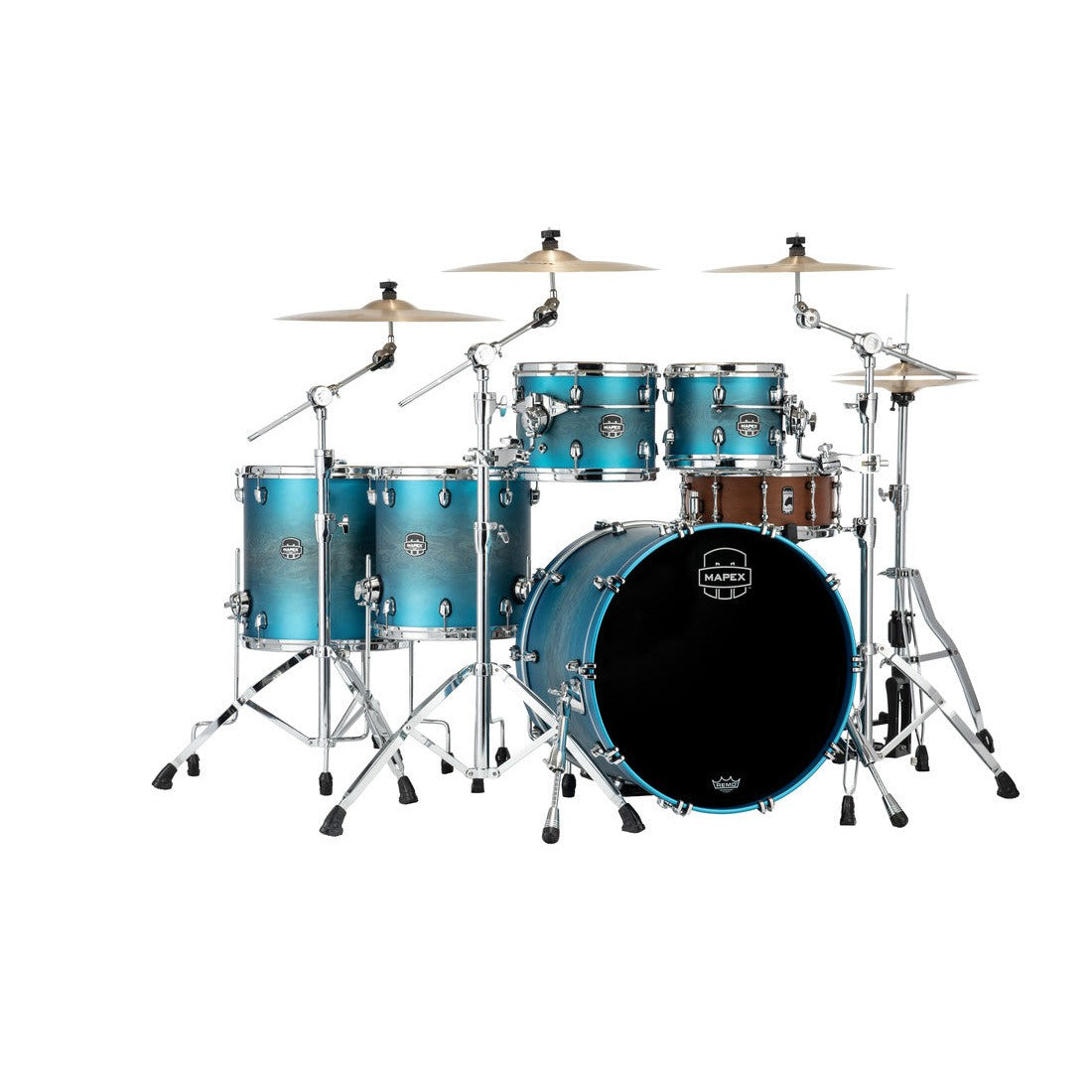 Trống Cơ Mapex SE628XM Saturn Evolution Workhorse Maple 5-Pc Shell Pack (22"/10"/12"/14"/16")-Mai Nguyên Music