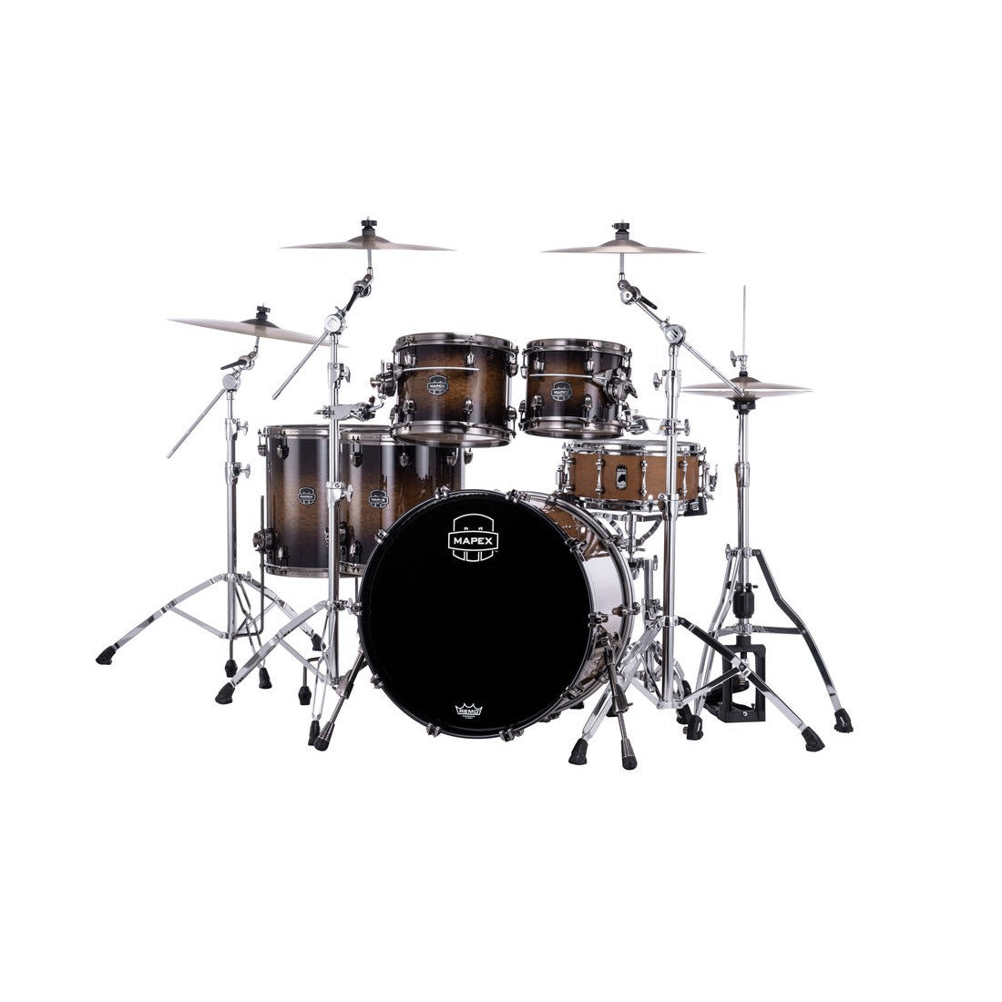 Trống Cơ Mapex SE628XM Saturn Evolution Workhorse Maple 5-Pc Shell Pack (22"/10"/12"/14"/16")-Mai Nguyên Music
