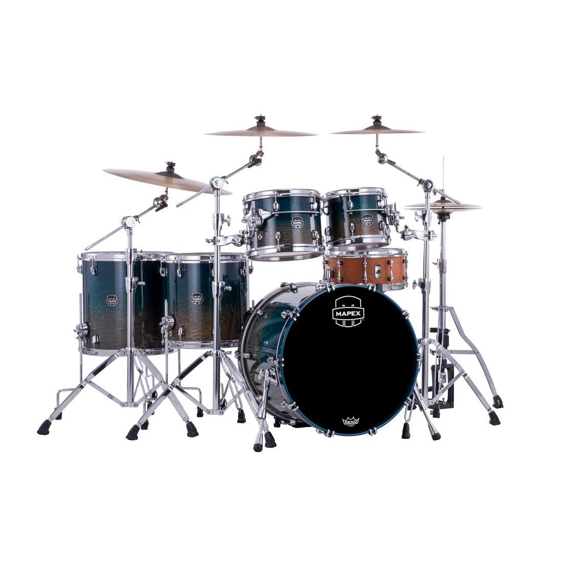 Trống Cơ Mapex SE628XM Saturn Evolution Workhorse Maple 5-Pc Shell Pack (22"/10"/12"/14"/16")-Mai Nguyên Music