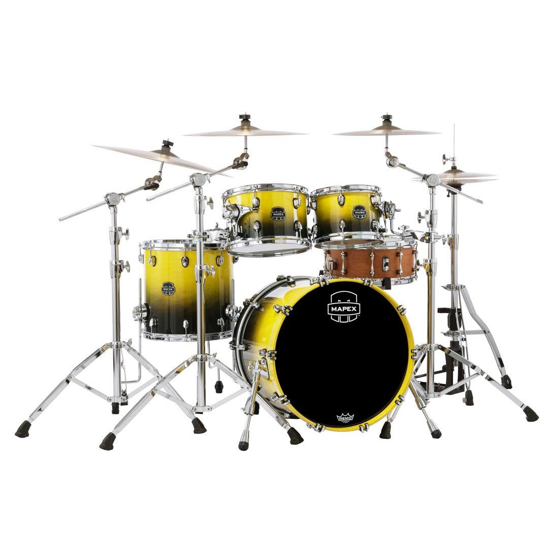 Trống Cơ Mapex SR504X Saturn Fusion 4-Pc Shell Pack (20"/10"/12"/14")-Mai Nguyên Music