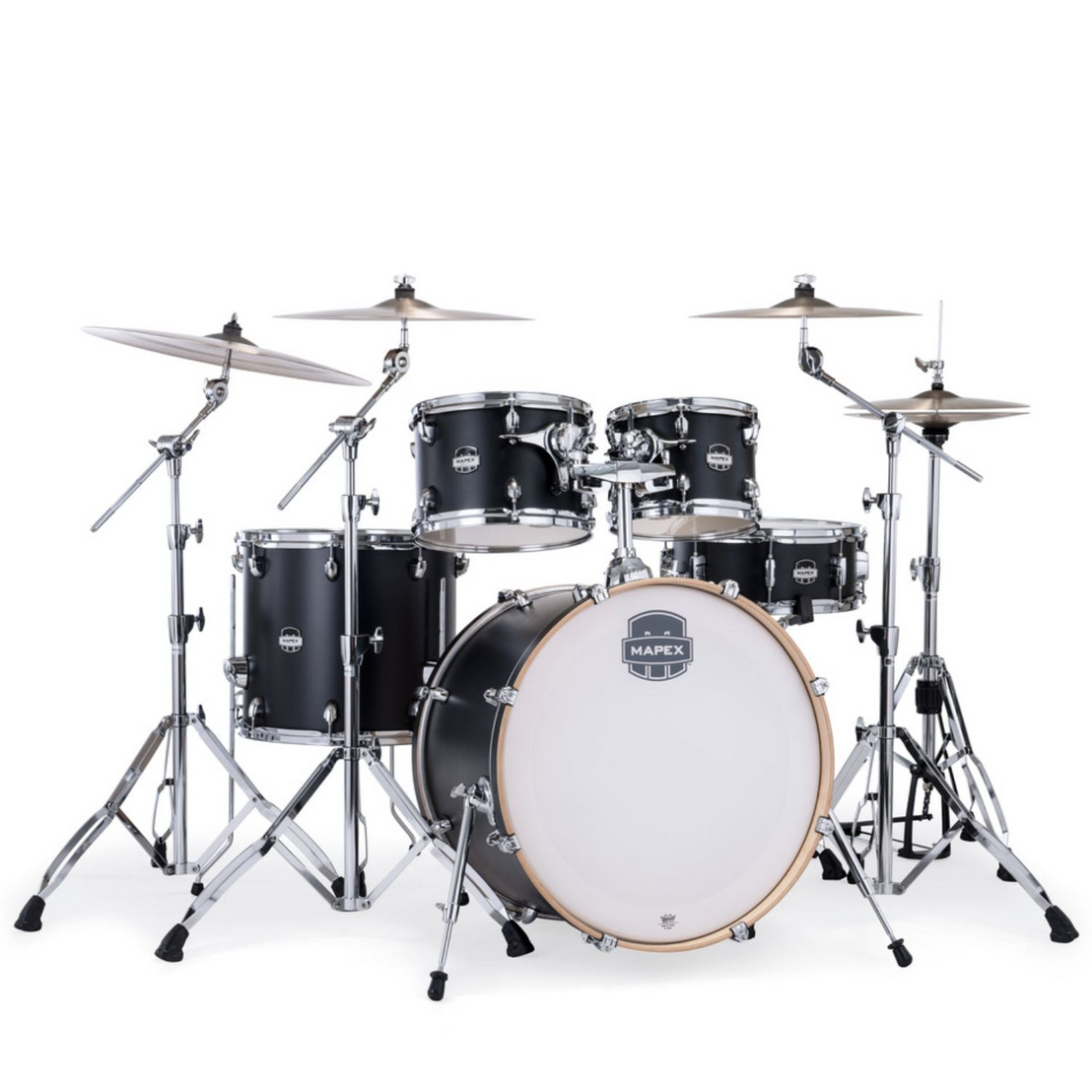 Trống Cơ Mapex SR529X Saturn Maple Walnut Hybrid 4-PC Shell Pack (22"/10"/12"/16")-Mai Nguyên Music