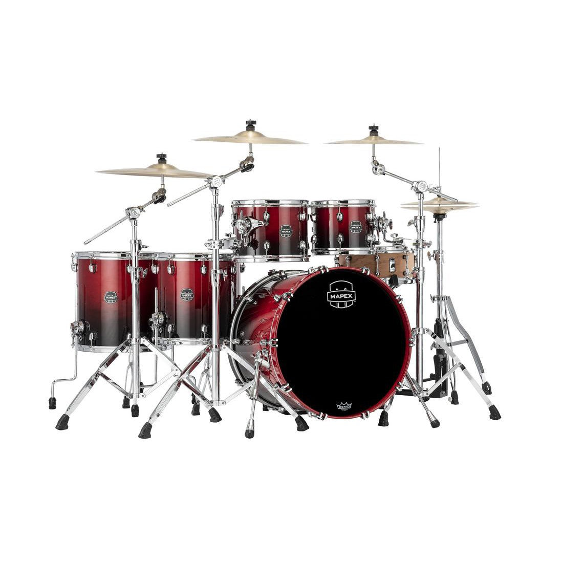 Trống Cơ Mapex SR628XU Saturn Studioease 5-Pc Shell Pack (22"/10"/12"/14"/16")-Mai Nguyên Music