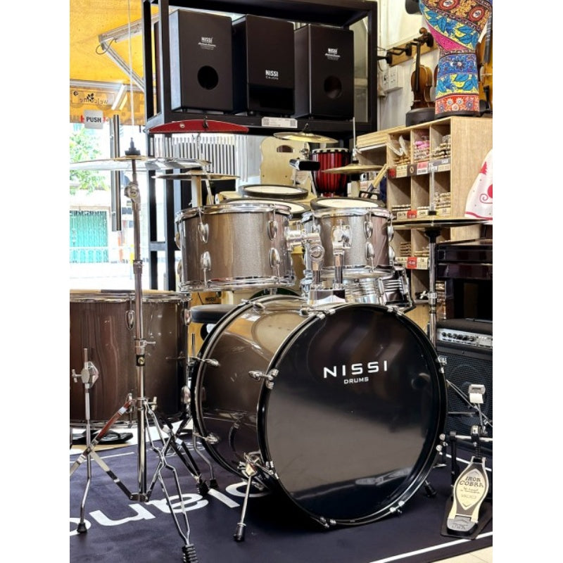 Trống Cơ Nissi Drums Set Ply Wood 5-Pcs (22"/10"/12"/14"/16")-Mai Nguyên Music
