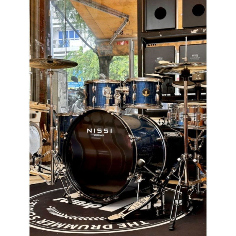 Trống Cơ Nissi Drums Set Ply Wood 5-Pcs (22"/10"/12"/14"/16")-Mai Nguyên Music