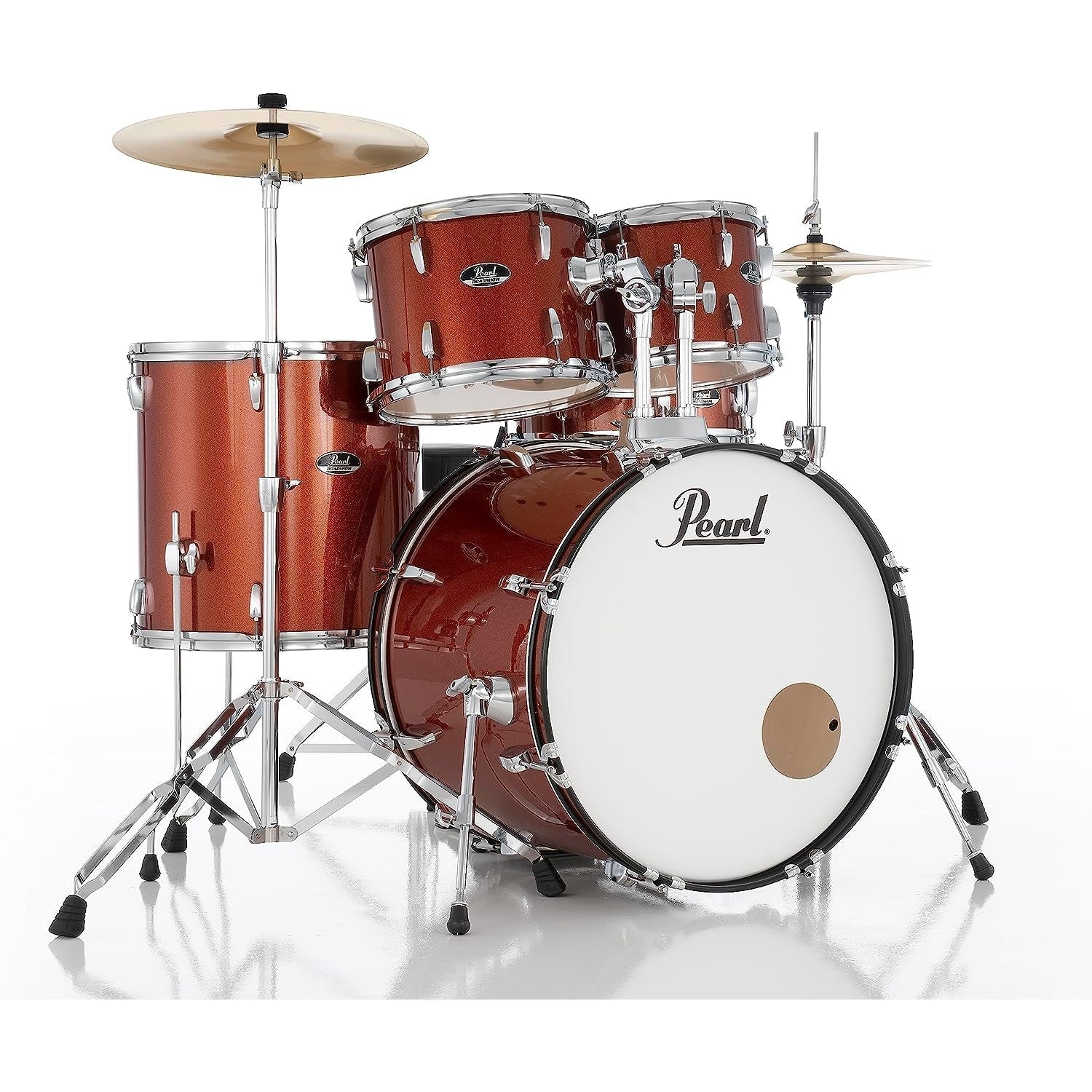 Trống Cơ Pearl Roadshow RS525SC/C 5-Pcs w/Cymbal + Hardware (22"/10"/14"/16")-Mai Nguyên Music