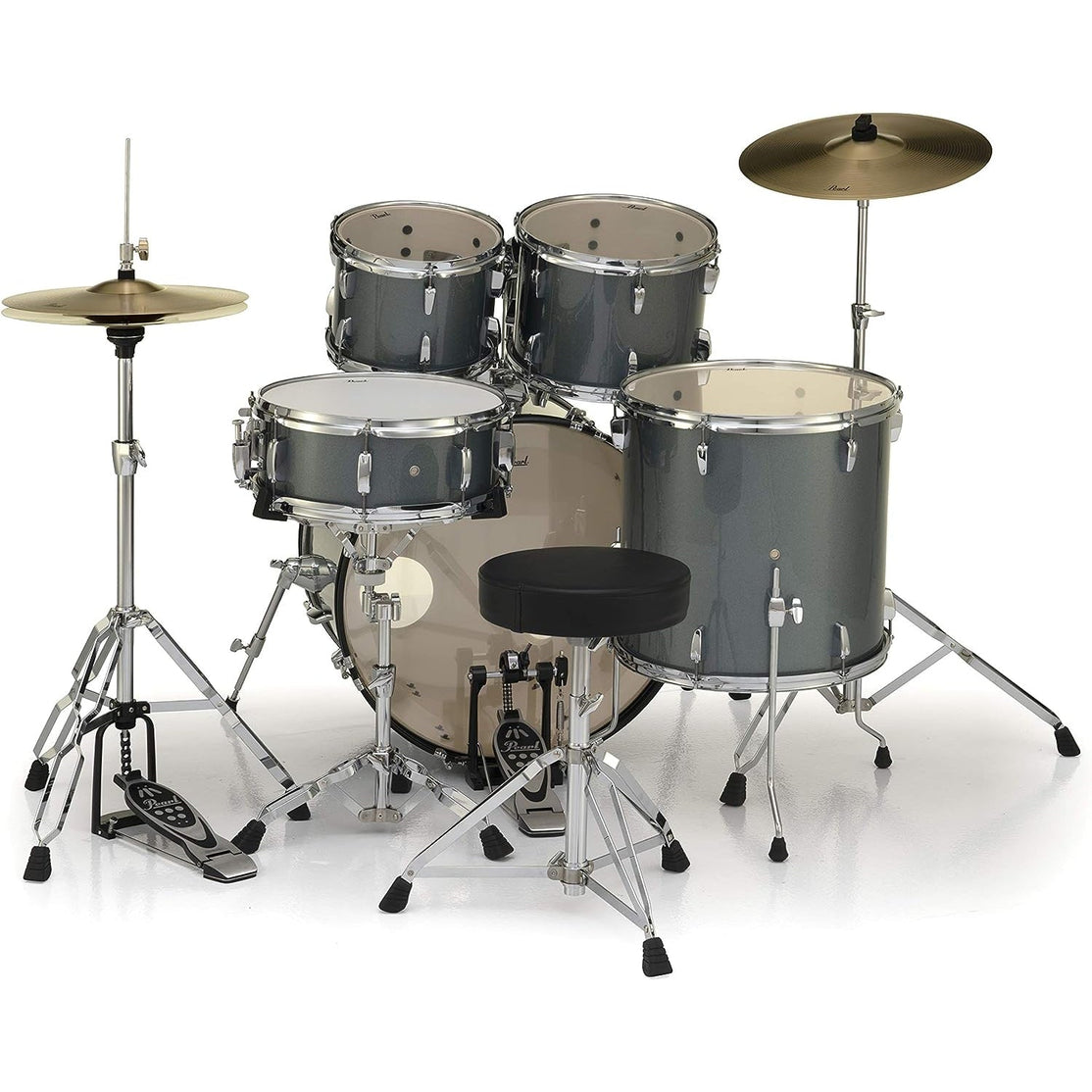 Trống Cơ Pearl Roadshow RS525SC/C 5-Pcs w/Cymbal + Hardware (22"/10"/14"/16")-Mai Nguyên Music
