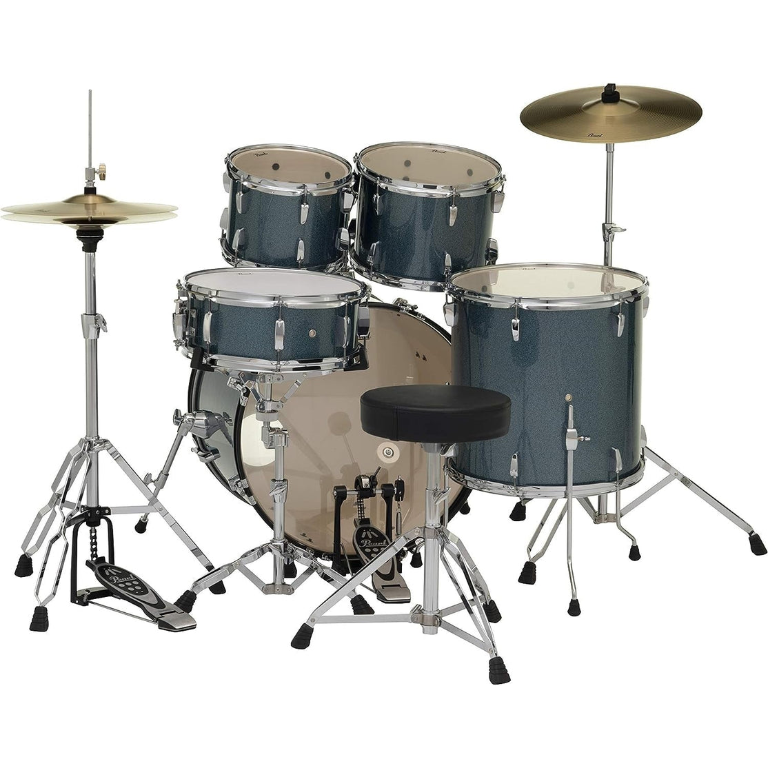 Trống Cơ Pearl Roadshow RS525SC/C 5-Pcs w/Cymbal + Hardware (22"/10"/14"/16")-Mai Nguyên Music
