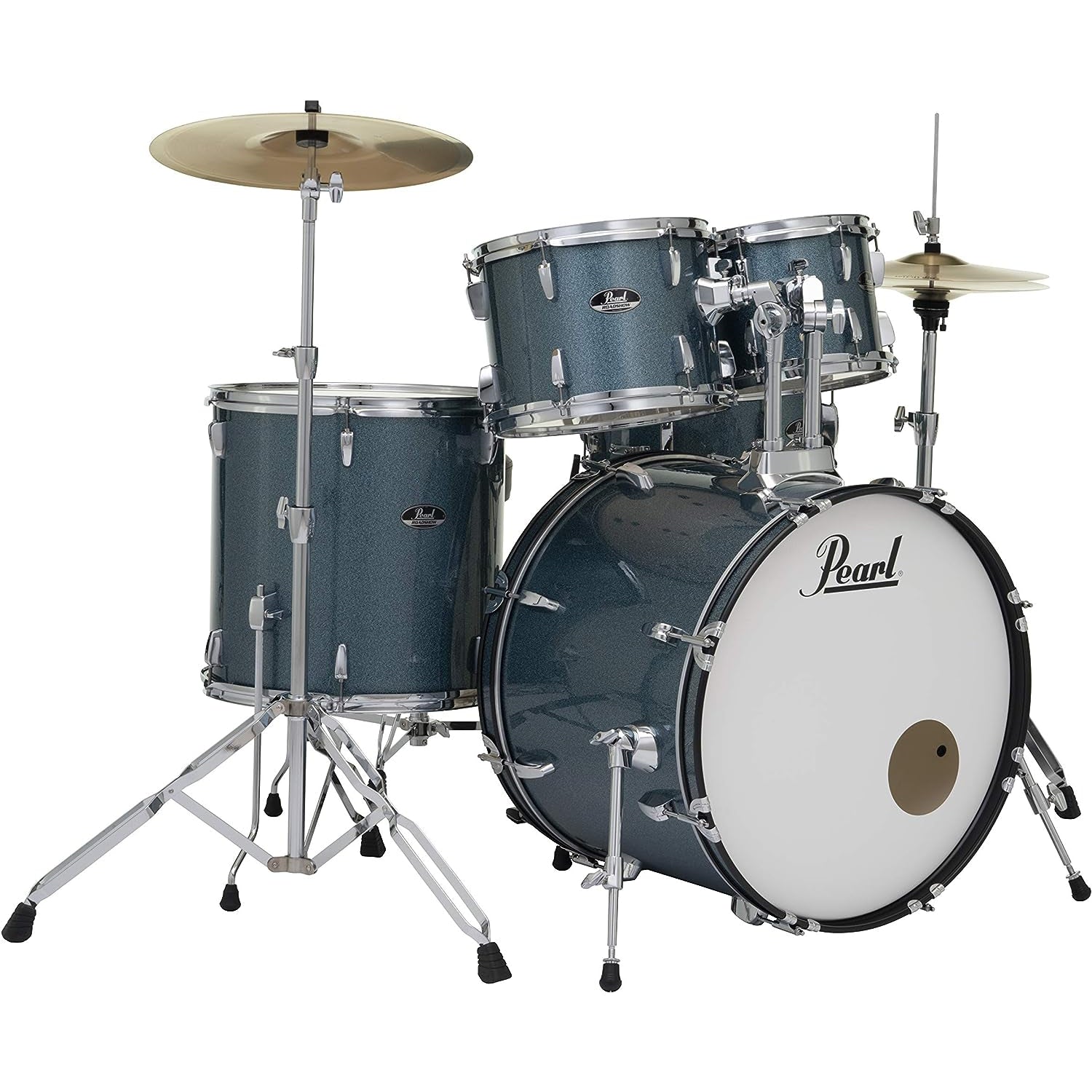 Trống Cơ Pearl Roadshow RS525SC/C 5-Pcs w/Cymbal + Hardware (22"/10"/14"/16")-Mai Nguyên Music