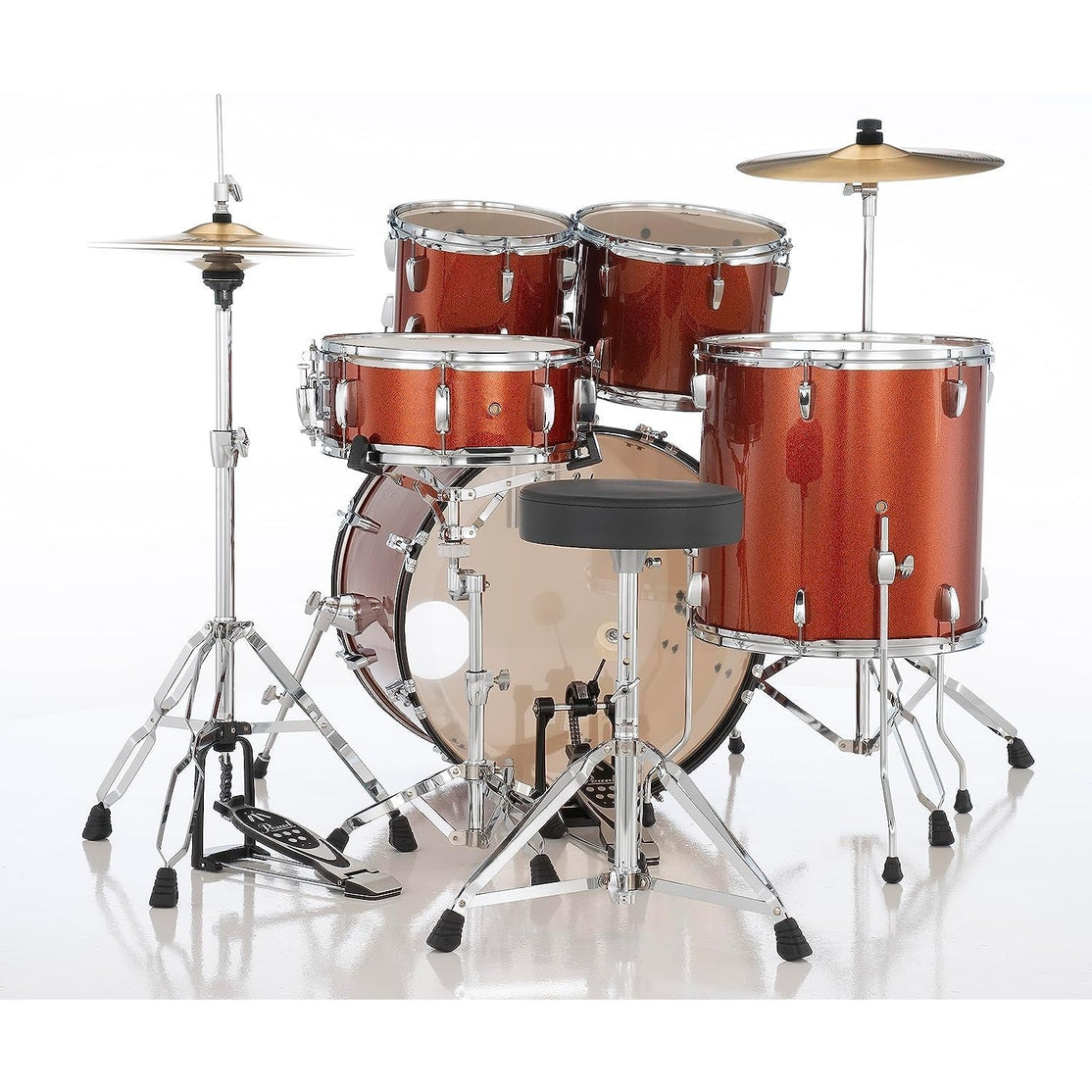 Trống Cơ Pearl Roadshow RS525SC/C 5-Pcs w/Cymbal + Hardware (22"/10"/14"/16")-Mai Nguyên Music