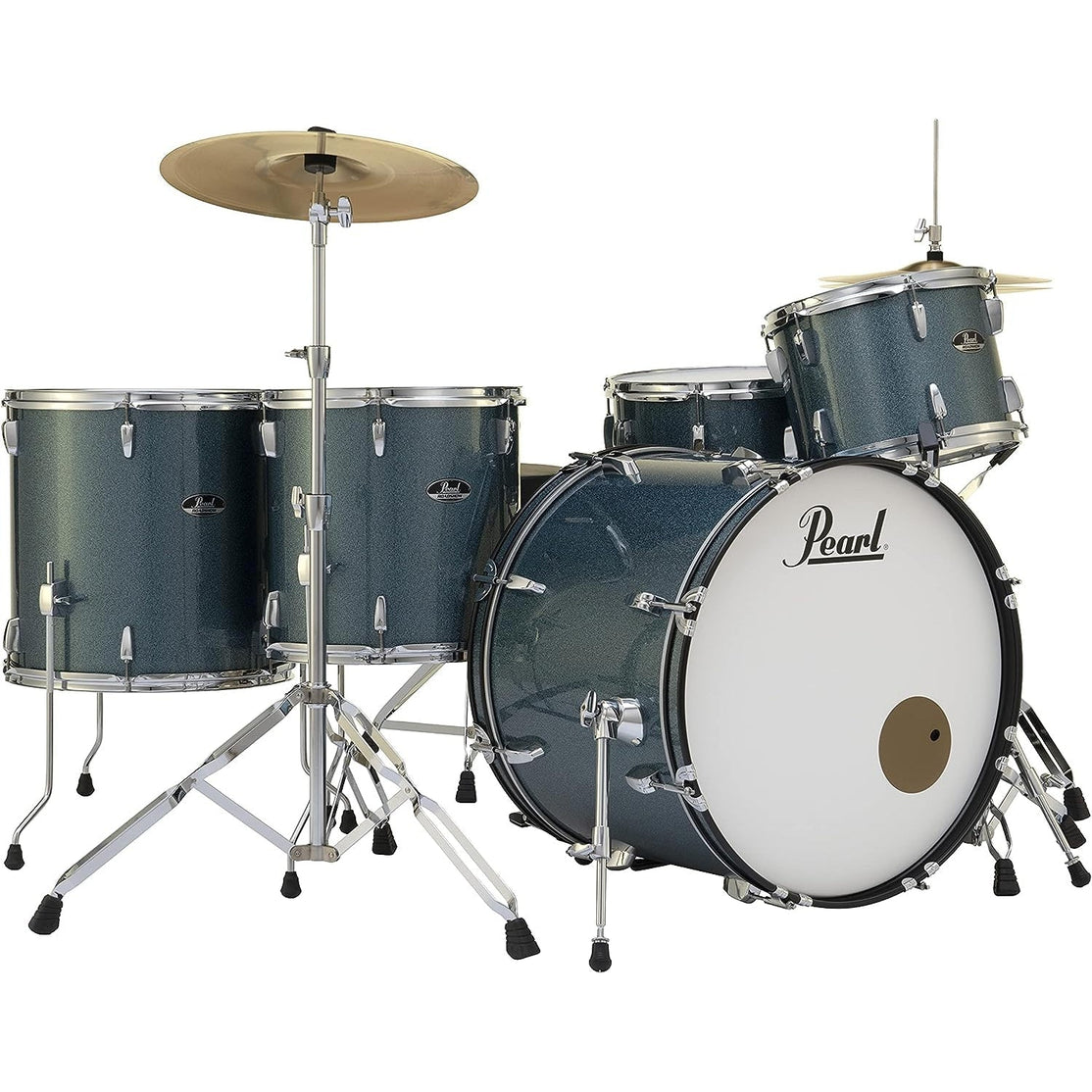 Trống Cơ Pearl Roadshow RS525WFC/C 5-Pcs w/Cymbal + Hardware (22"/12"/14"/14")-Mai Nguyên Music