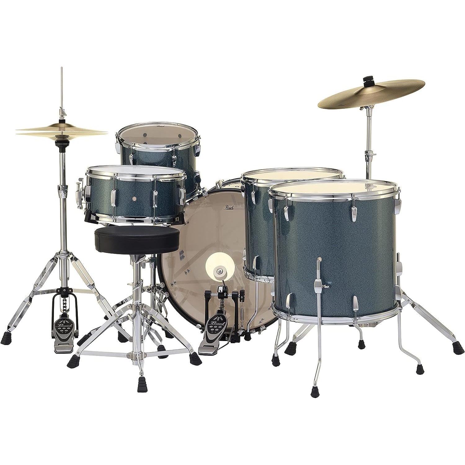 Trống Cơ Pearl Roadshow RS525WFC/C 5-Pcs w/Cymbal + Hardware (22"/12"/14"/14")-Mai Nguyên Music