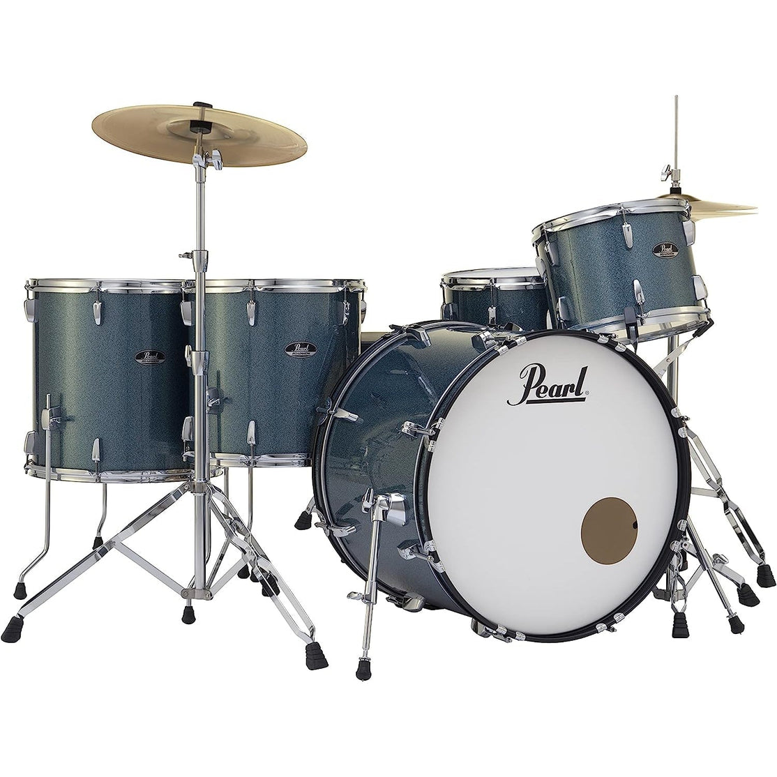 Trống Cơ Pearl Roadshow RS525WFC/C 5-Pcs w/Cymbal + Hardware (22"/12"/14"/14")-Mai Nguyên Music