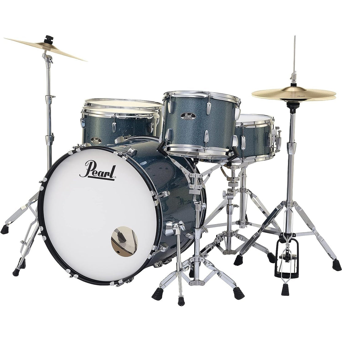 Trống Cơ Pearl Roadshow RS525WFC/C 5-Pcs w/Cymbal + Hardware (22"/12"/14"/14")-Mai Nguyên Music