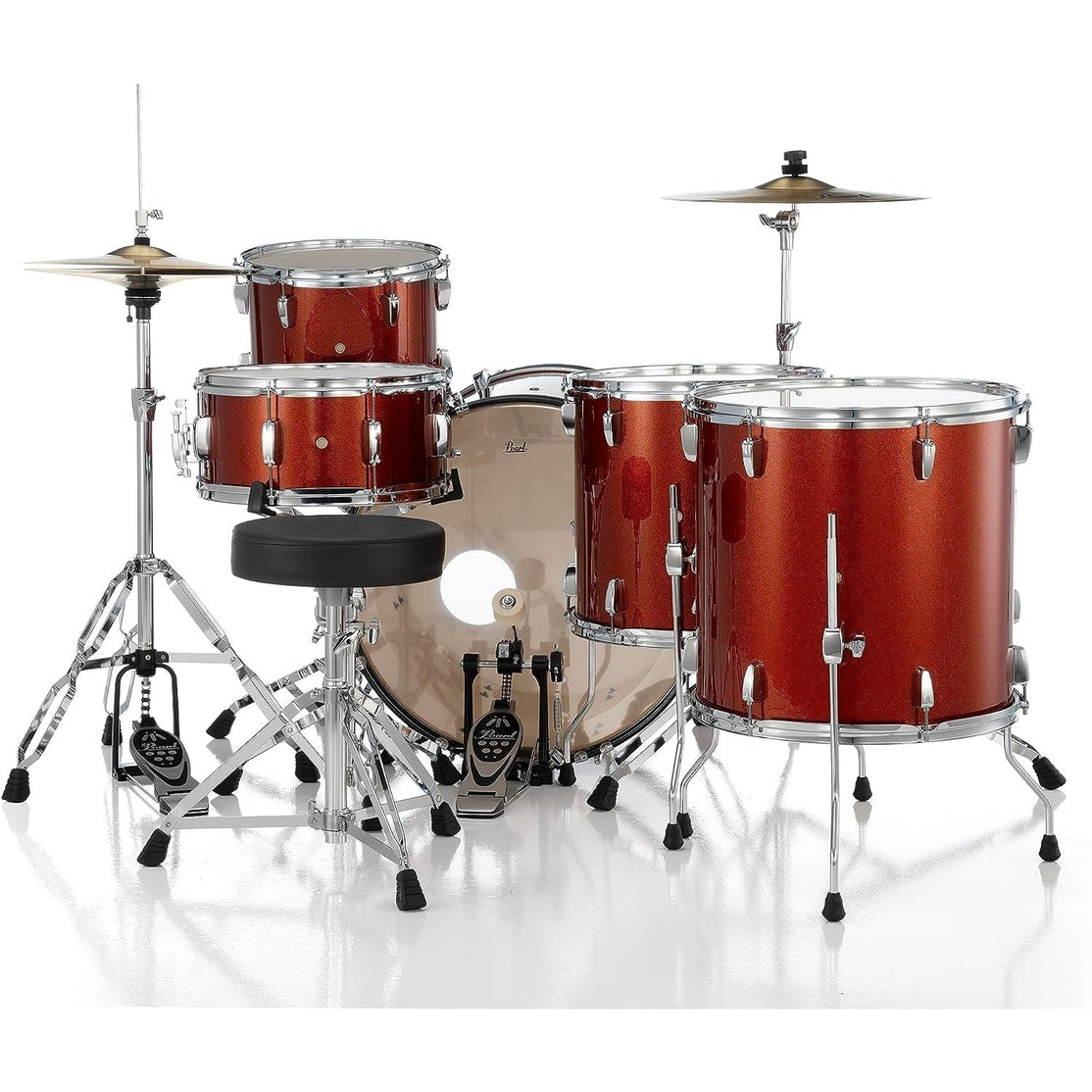 Trống Cơ Pearl Roadshow RS525WFC/C 5-Pcs w/Cymbal + Hardware (22"/12"/14"/14")-Mai Nguyên Music