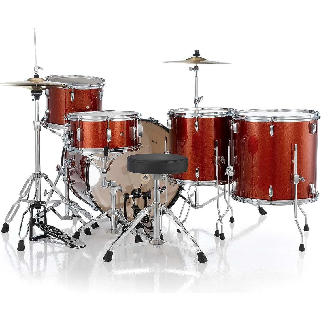 Trống Cơ Pearl Roadshow RS525WFC/C 5-Pcs w/Cymbal + Hardware (22"/12"/14"/14")-Mai Nguyên Music