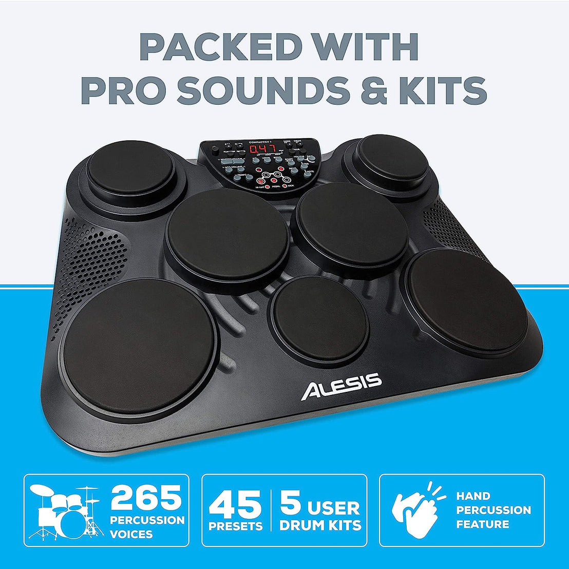 Trống Điện Tử Alesis Compactkit 7-Mai Nguyên Music