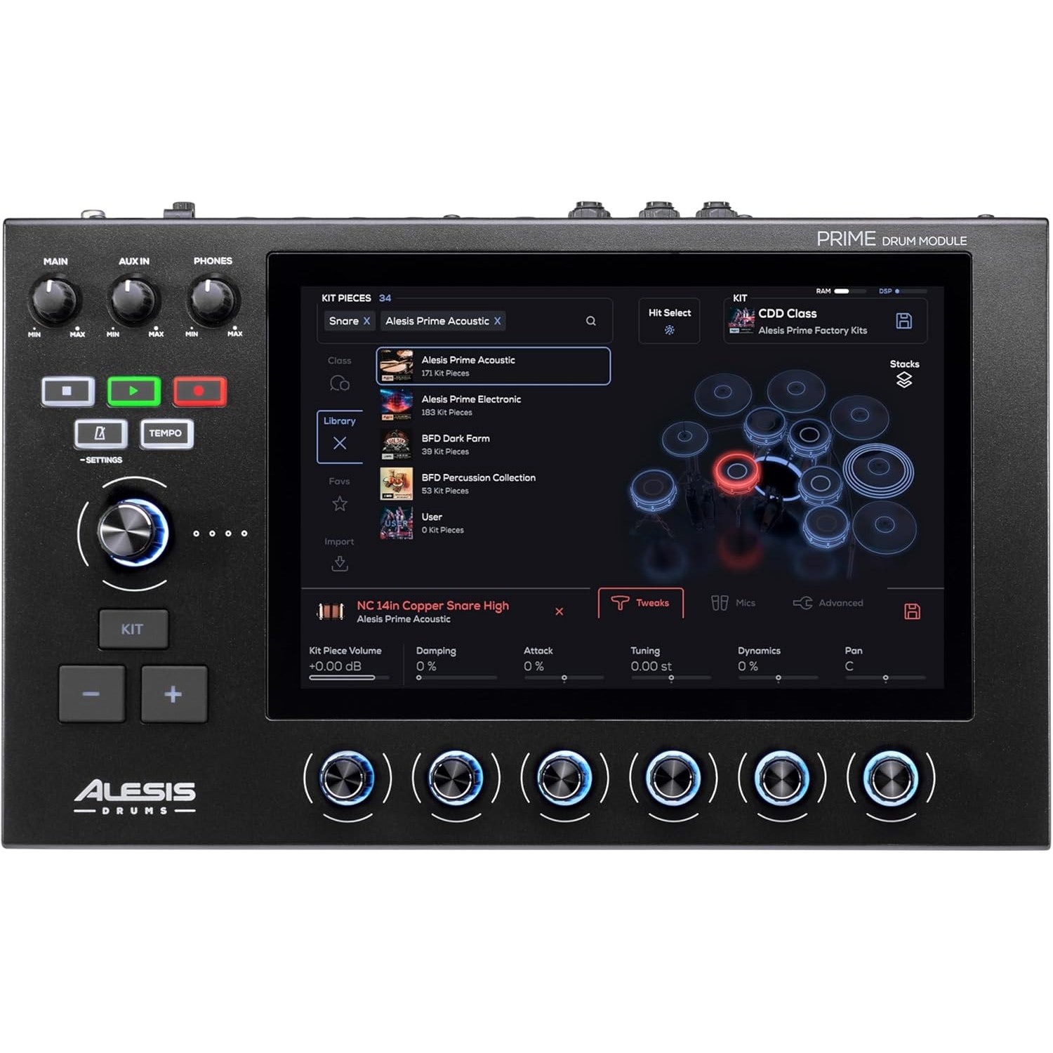 Trống Điện Tử Alesis Strata Prime-Mai Nguyên Music