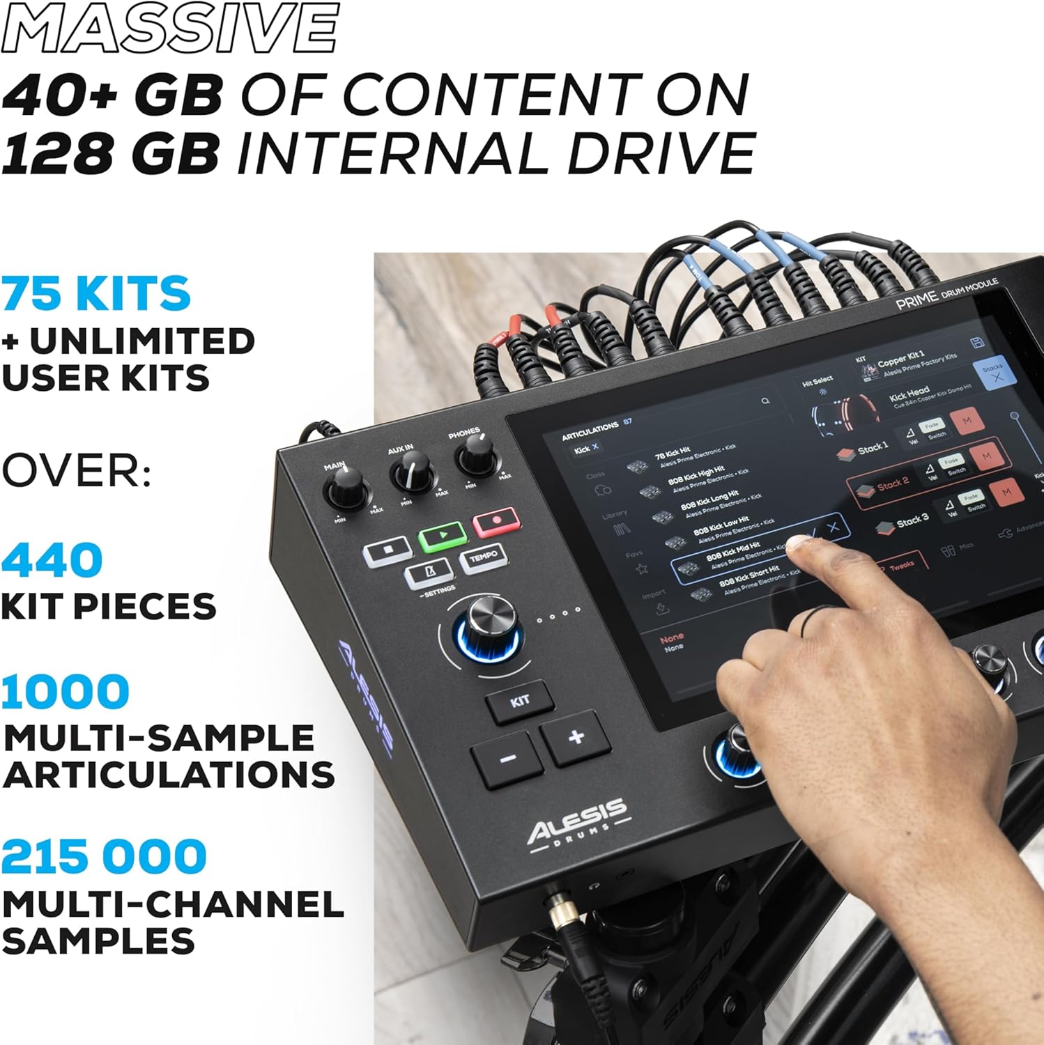 Trống Điện Tử Alesis Strata Prime-Mai Nguyên Music