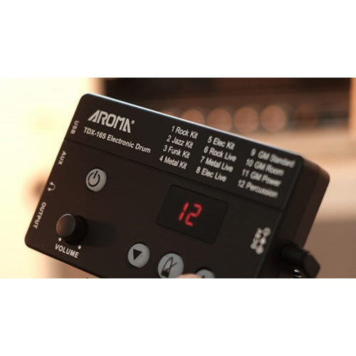 Trống Điện Tử Aroma TDX-16S-Mai Nguyên Music