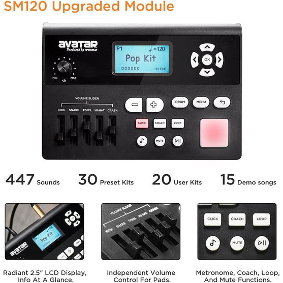 Trống Điện Tử HXW Avatar SD61-Mai Nguyên Music