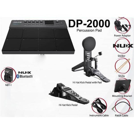Trống Điện Tử Nux DP-2000-Mai Nguyên Music