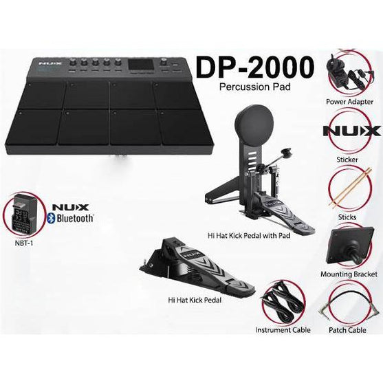 Trống Điện Tử Nux DP-2000-Mai Nguyên Music